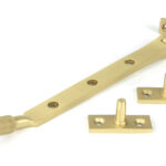 satin brass 8" brompton stay