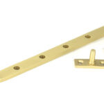 satin brass 12" brompton stay
