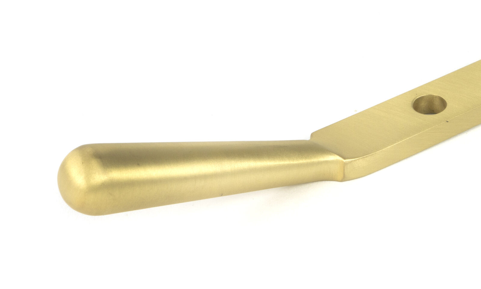 satin brass 12" newbury stay