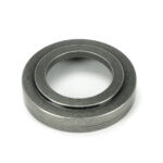 pewter newbury lever on rose set (art deco) unsprung