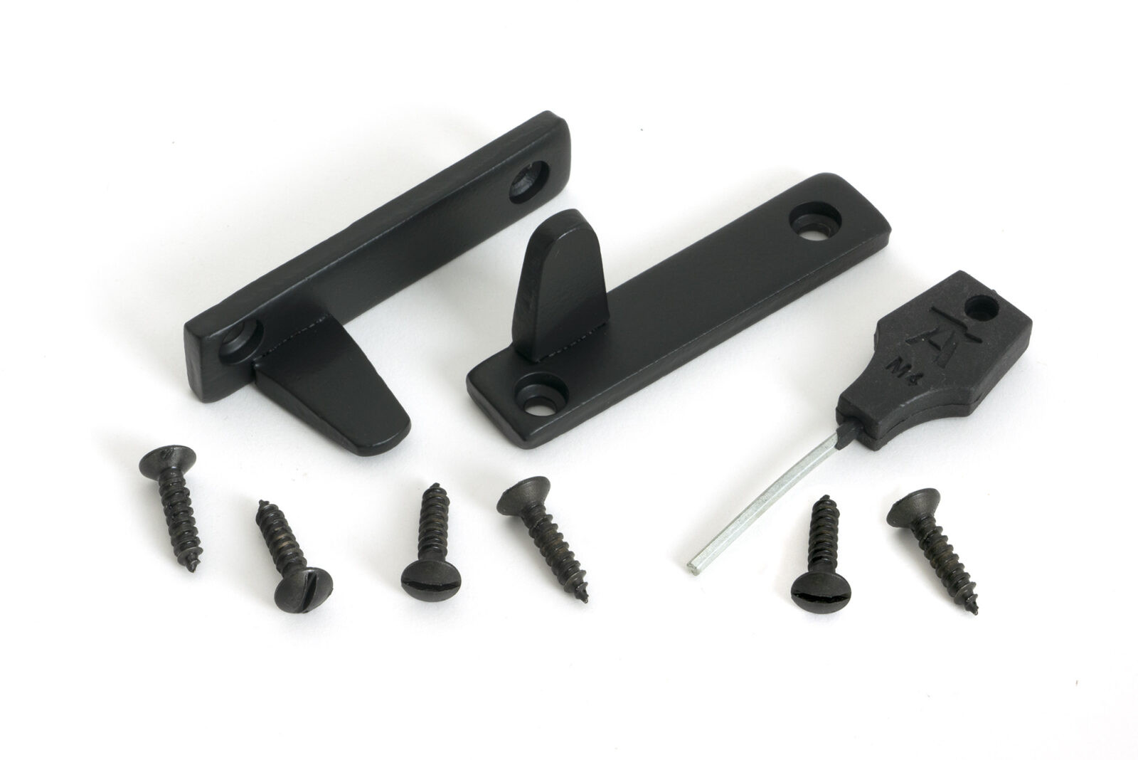 matt black night vent locking newbury fastener