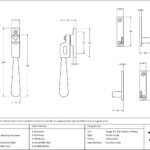 polished marine ss (316) night vent locking newbury fastener