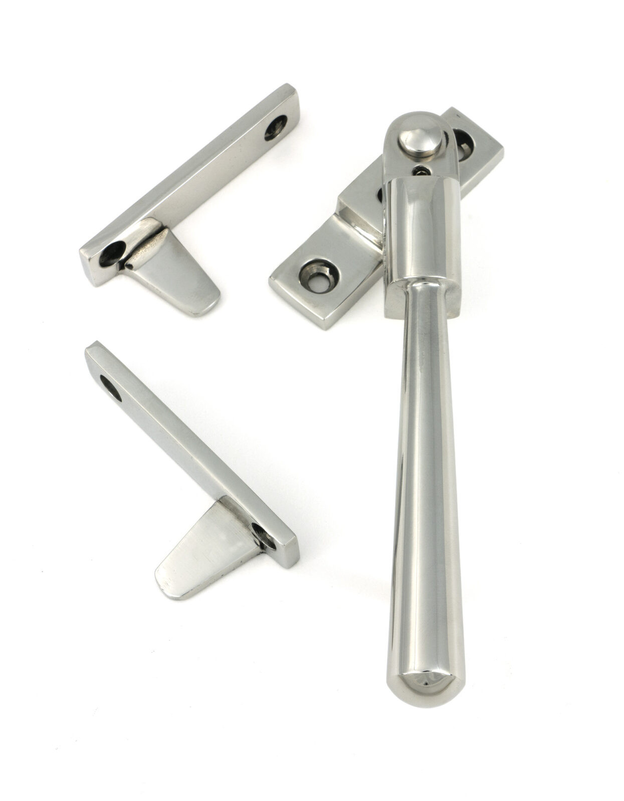 polished marine ss (316) night vent locking newbury fastener