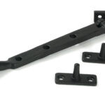 matt black 8" reeded stay