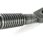 pewter 8" reeded stay