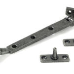 pewter 8" reeded stay