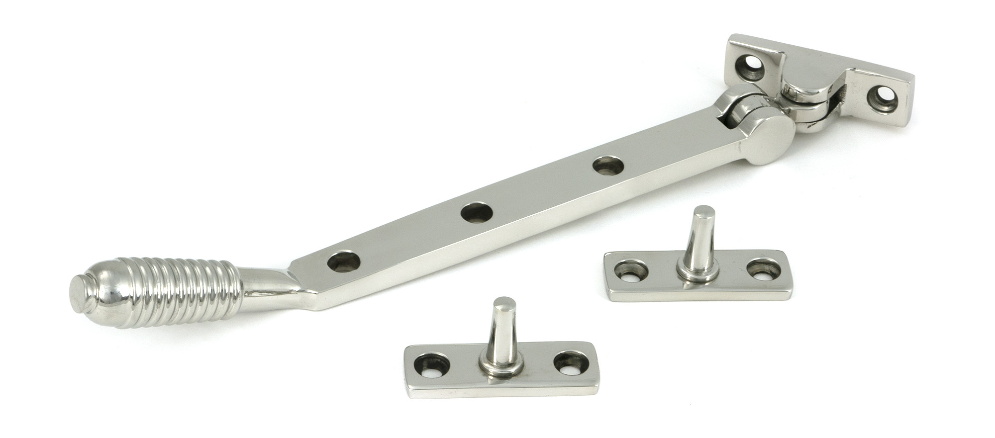 polished marine ss (316) 8" reeded stay