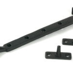 matt black 10" reeded stay