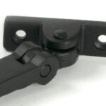 matt black 12" reeded stay