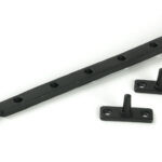 matt black 12" reeded stay