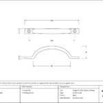 black slim sash pull