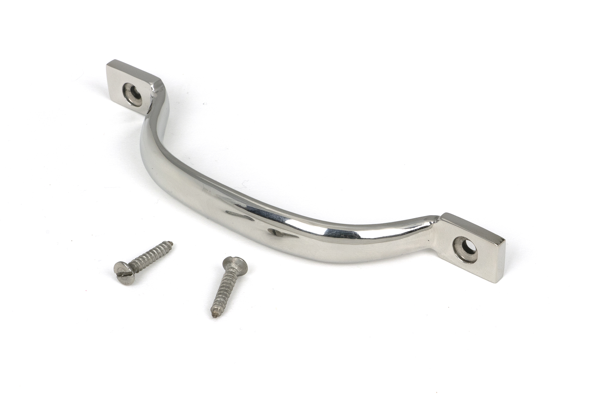 polished marine ss (316) slim sash pull