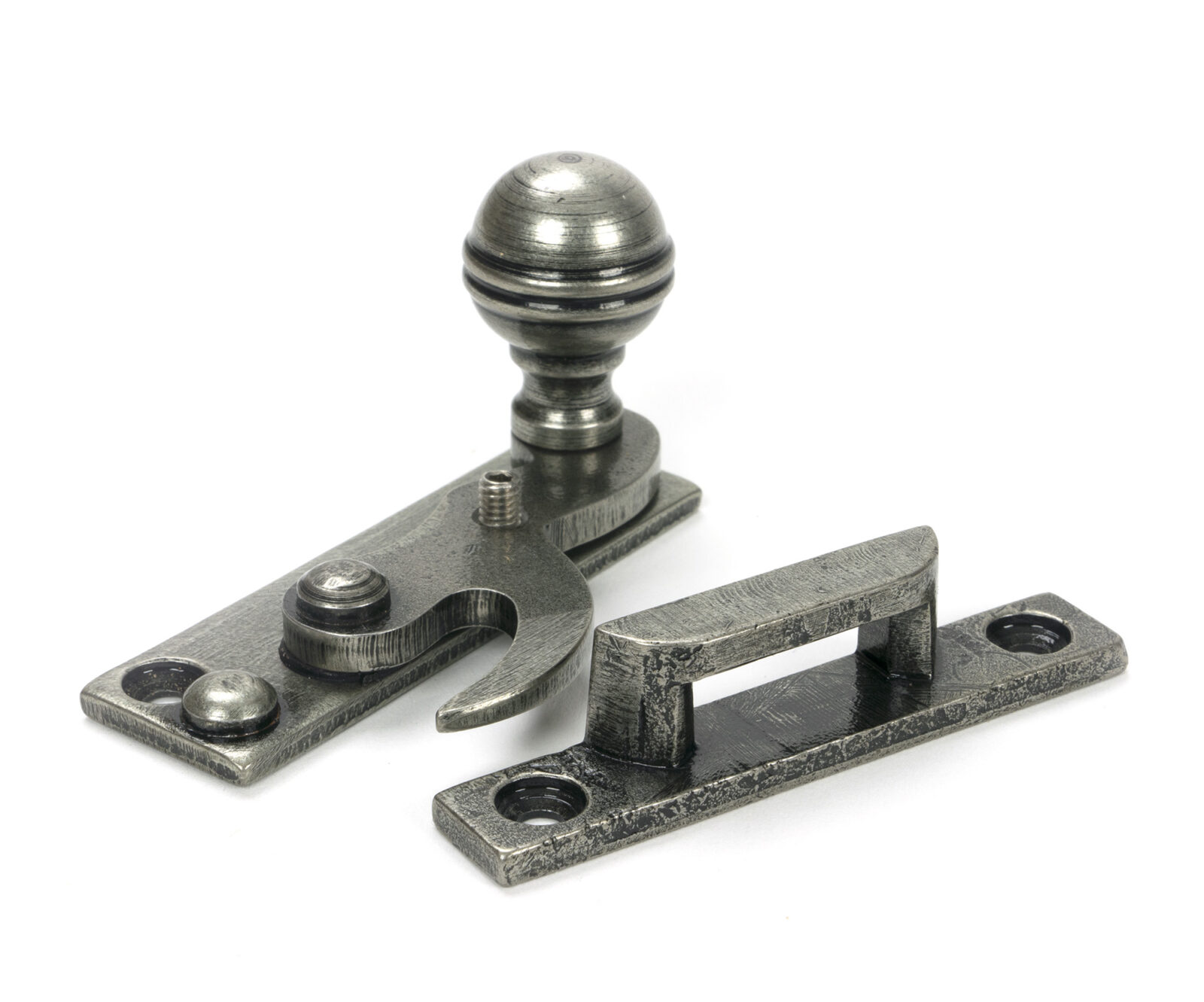 pewter prestbury sash hook fastener