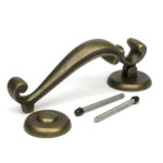 burnished brass doctors door knocker