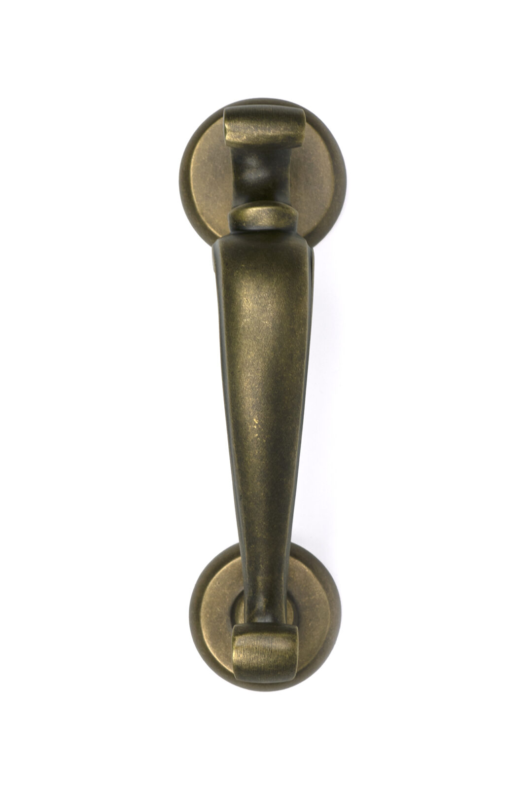 burnished brass doctors door knocker