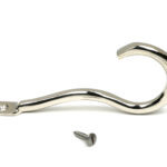 polished nickel anchor coat hook