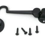 matt black 4" cabin hook