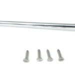 polished chrome 8" cabin hook