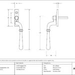 burnished brass newbury espag lh