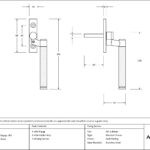 burnished brass brompton espag rh