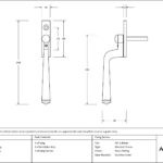 satin brass avon espag