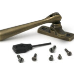 burnished brass locking newbury fastener