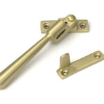satin brass night vent locking newbury fastener