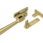 satin brass night vent locking newbury fastener