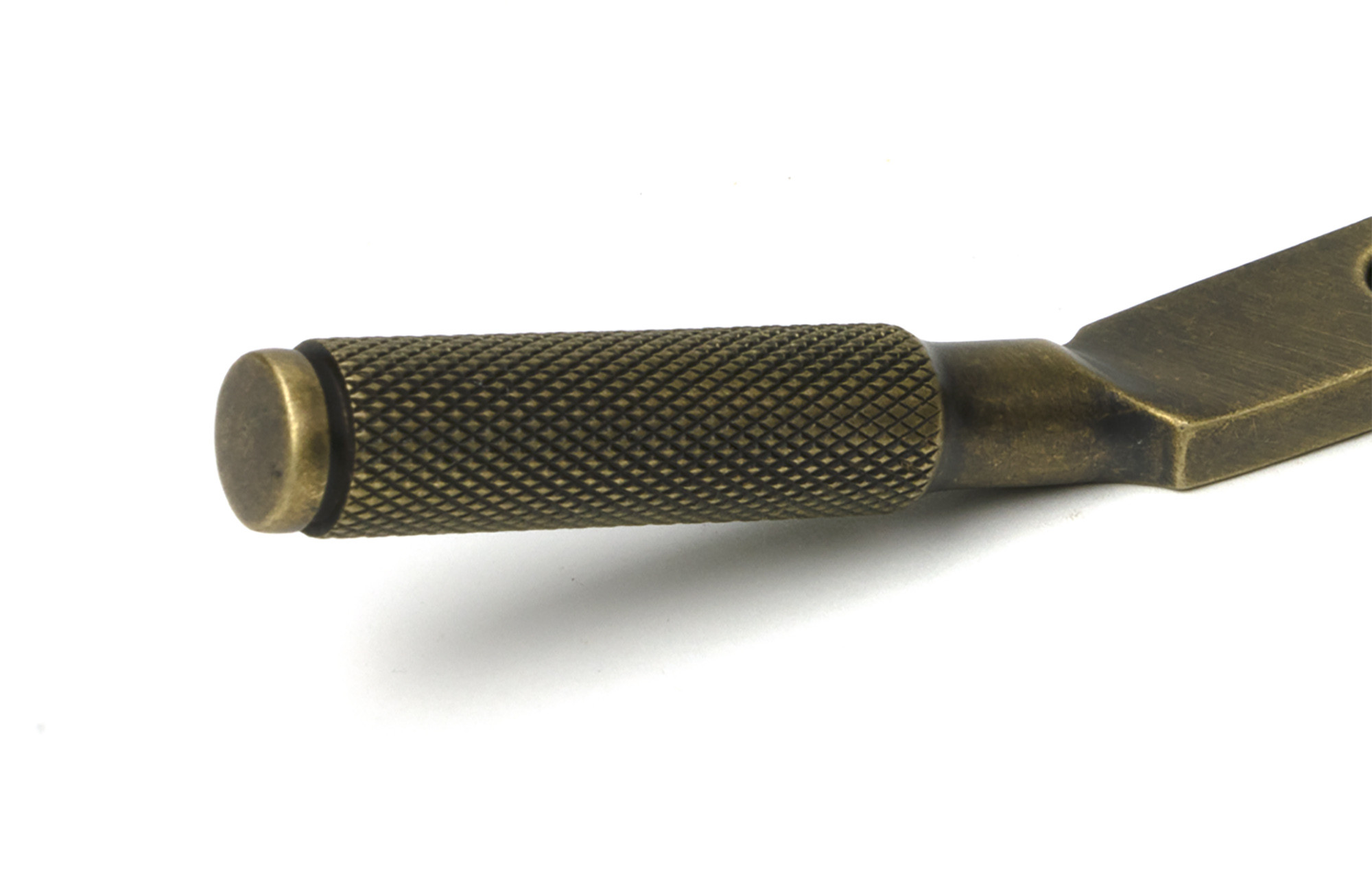 burnished brass 8" brompton stay