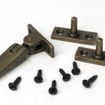 burnished brass 8" brompton stay