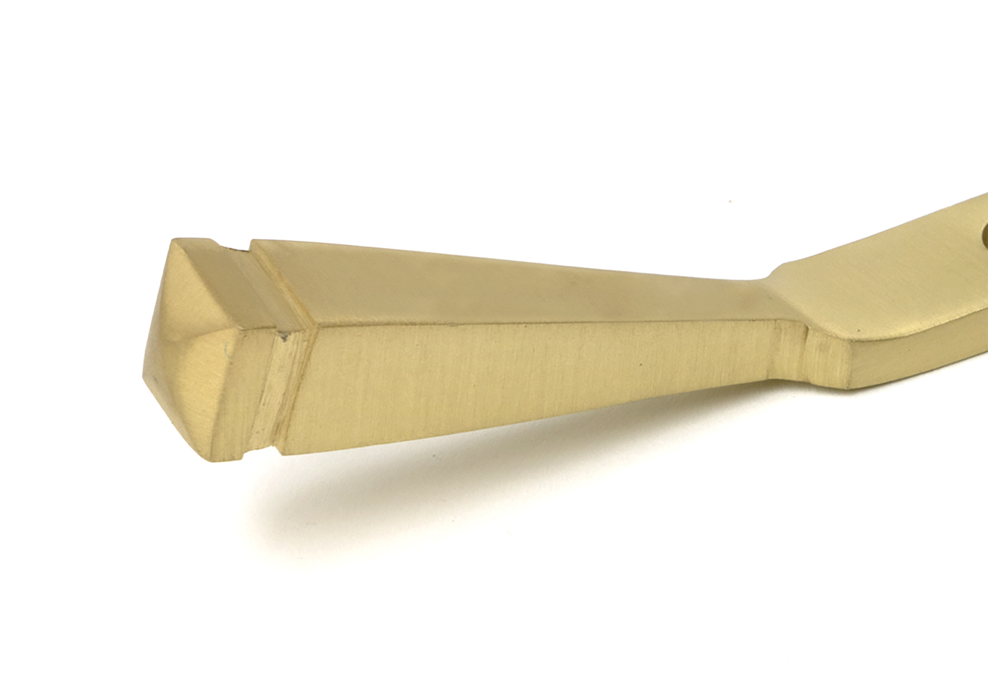 satin brass 8" avon stay