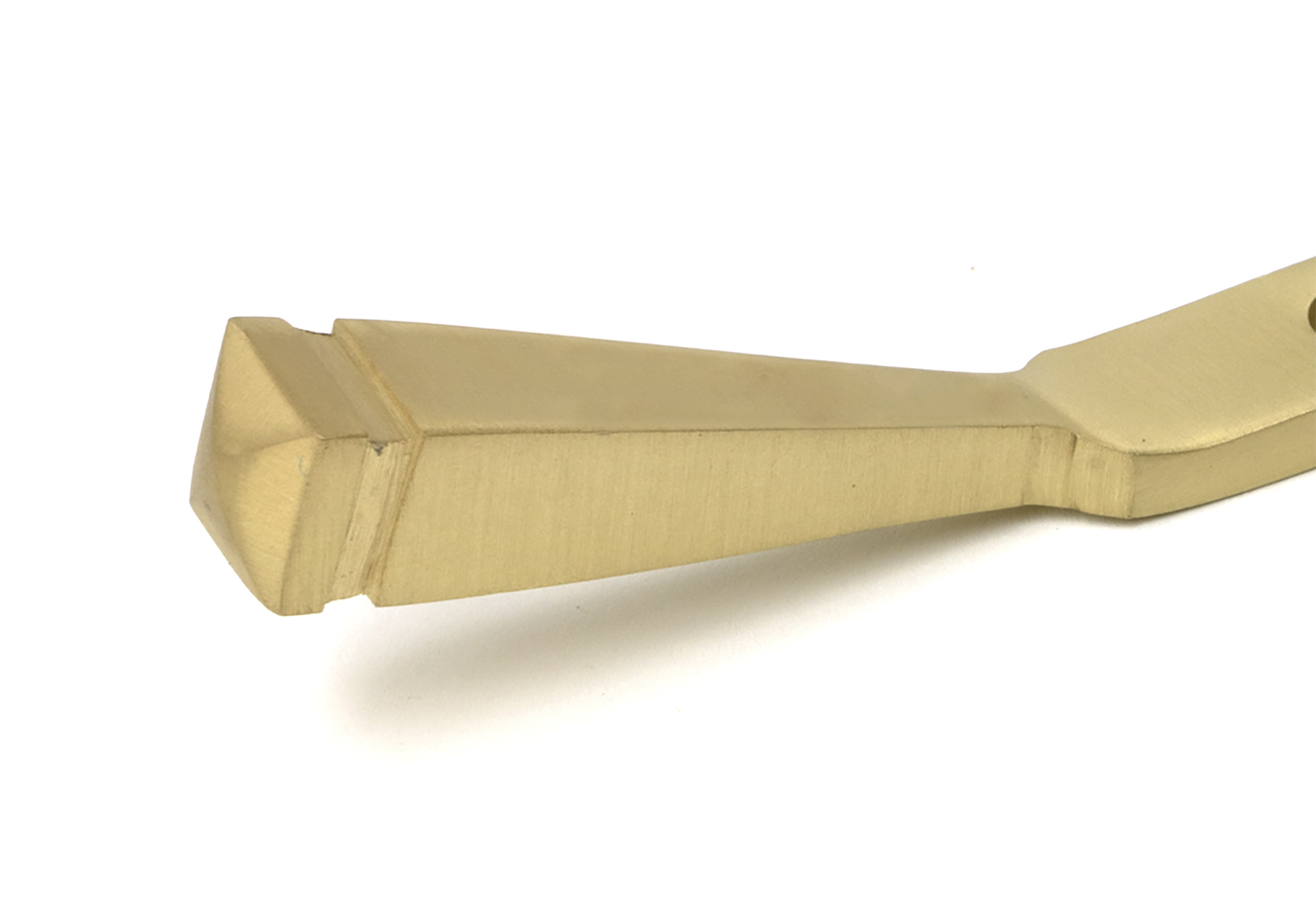 satin brass 10" avon stay