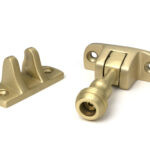 satin brass prestbury brighton fastener (radiused)