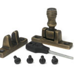 burnished brass prestbury brighton fastener narrow (square)
