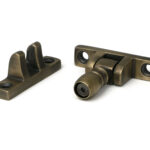 burnished brass mushroom brighton fastener narrow (square)