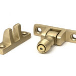 satin brass beehive brighton fastener narrow (square)