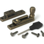 burnished brass prestbury quadrant fastener narrow
