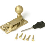 satin brass prestbury sash hook fastener