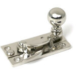 polished nickel sash hook fastener