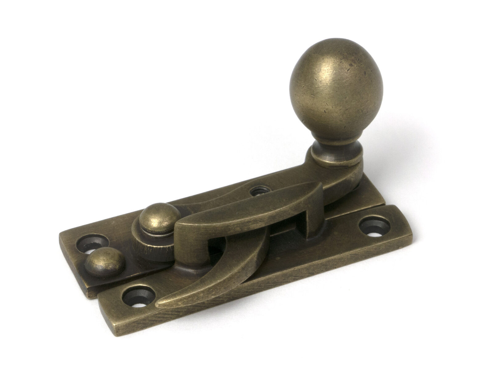 burnished brass sash hook fastener