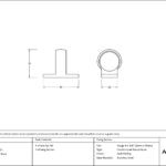 burnished brass sash eye lift