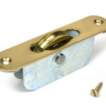 lacquered brass radiused sash pulley 75kg