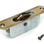 aged brass radiused sash pulley 75kg