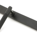 aged bronze brompton slimline lever espag. latch set