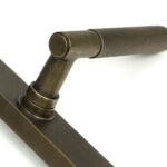 burnished brass brompton slimline lever espag. latch set