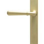 satin brass newbury slimline lever espag. latch set