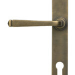 burnished brass avon slimline lever espag. lock set