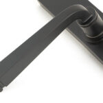 aged bronze avon slimline lever latch set