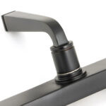 aged bronze avon slimline lever latch set