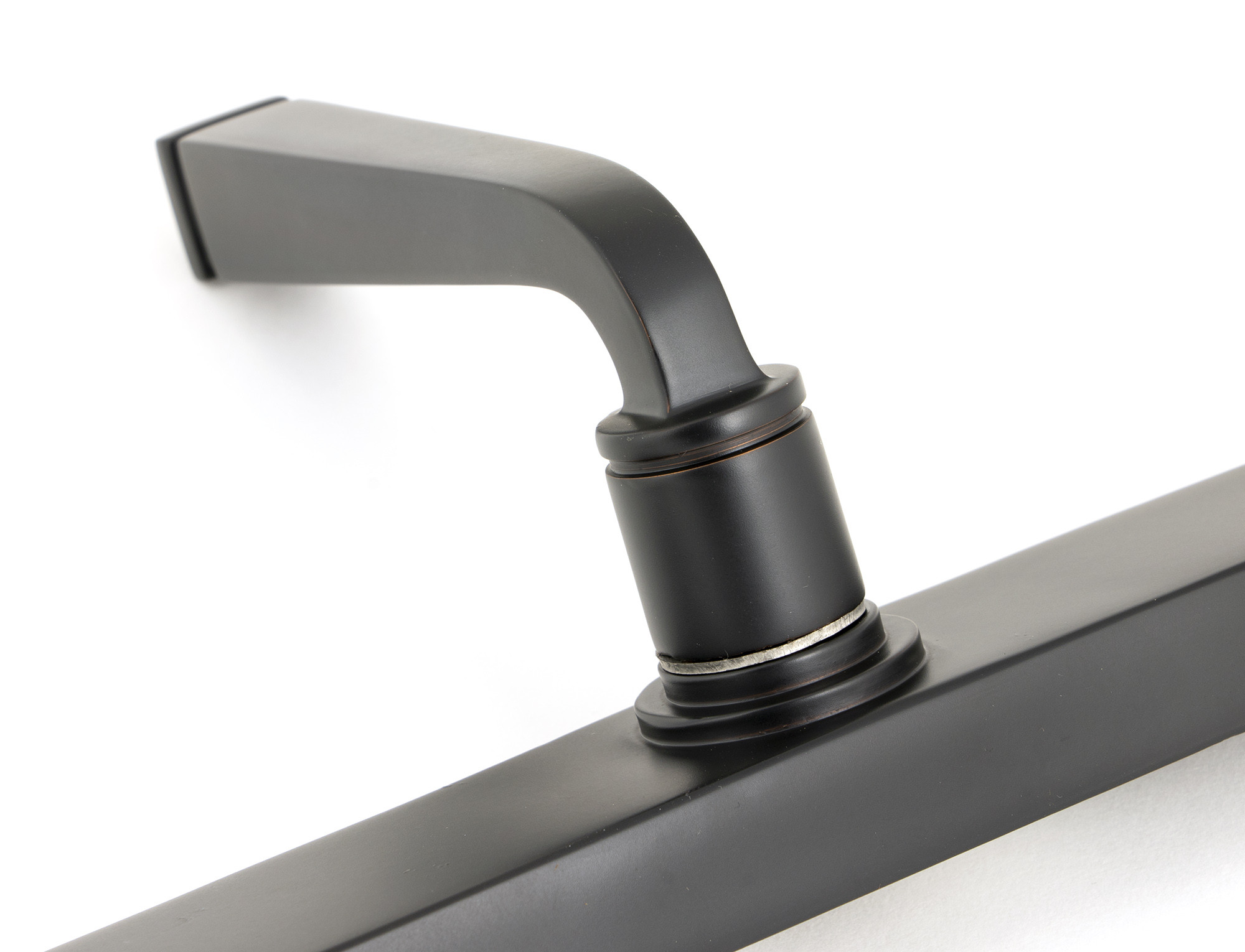 aged bronze avon slimline lever latch set